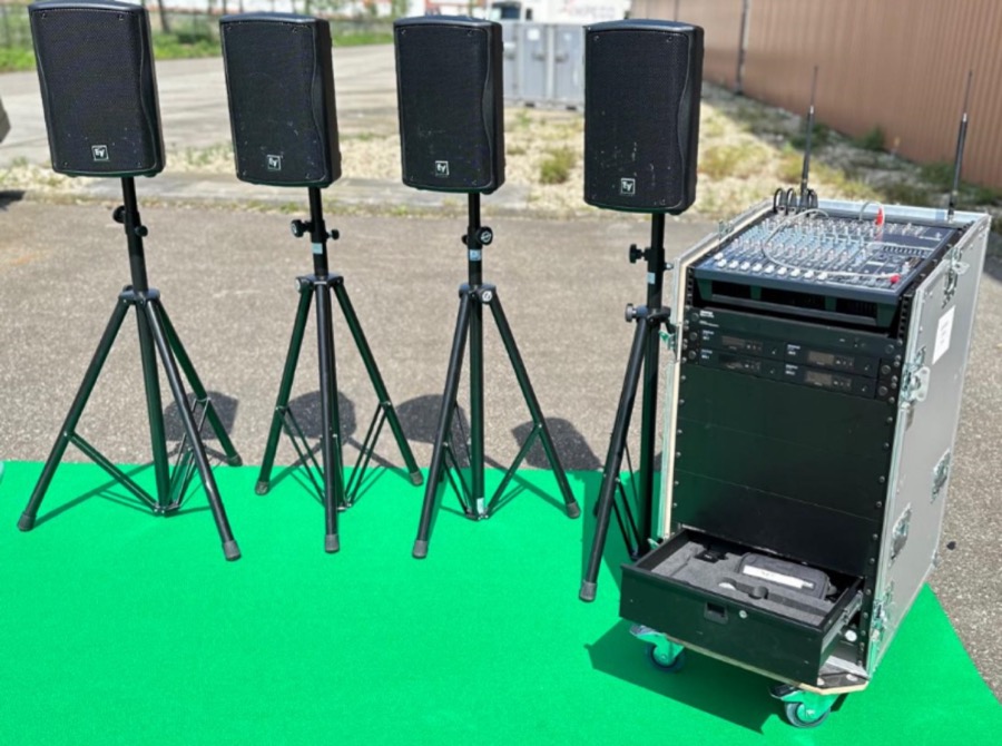 Geluidset groot